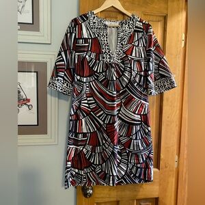 Trina Turk tribal dress.
